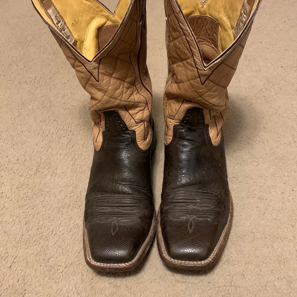 Rod Patrick handmade ostrich boots